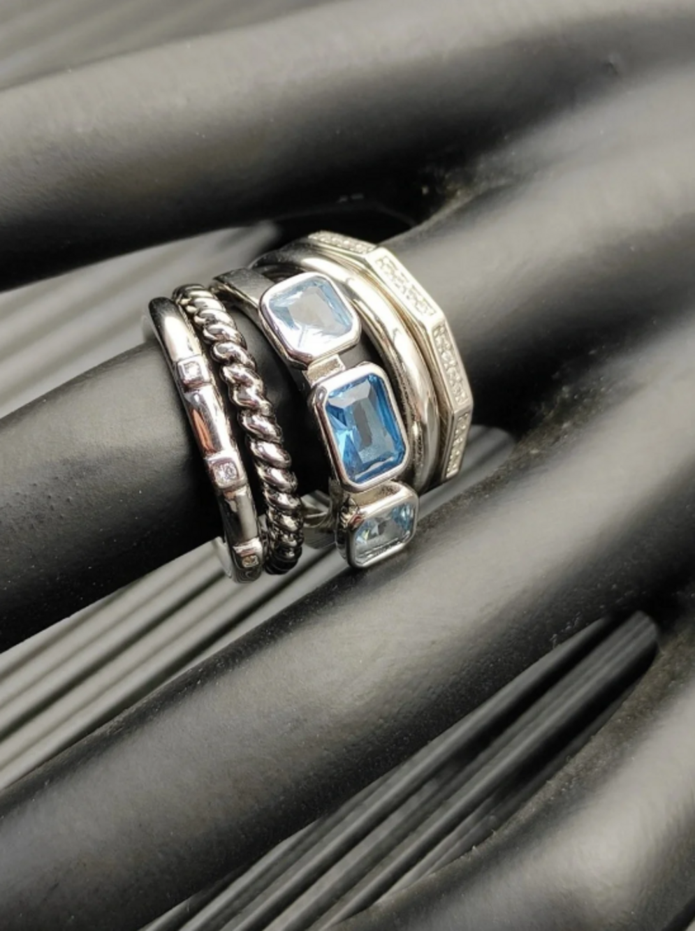 ✨David Yurman five-link ring - Picture 4 of 7